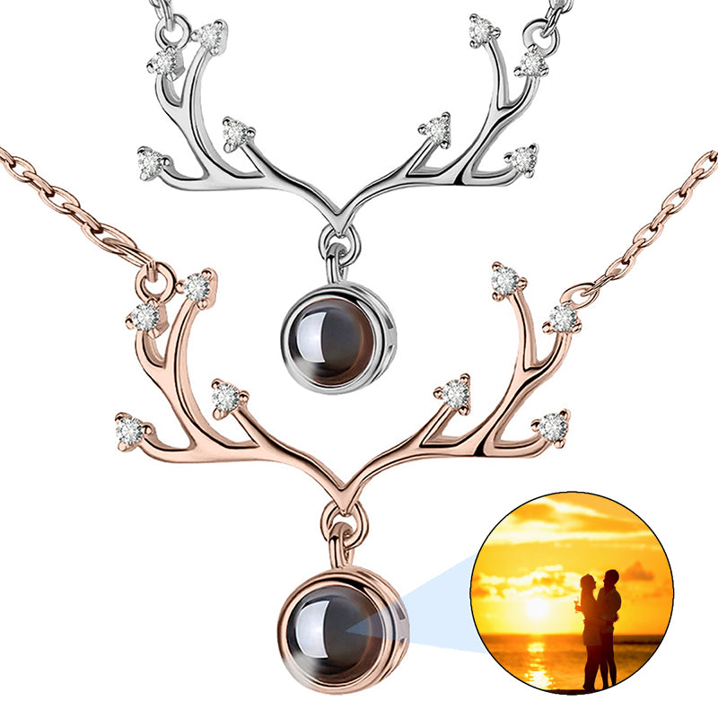 Custom Initial Birthstone Necklace | Minimalist Letter Necklaces | Dainty Birthstones Jewelry | Mom Birthday Gift