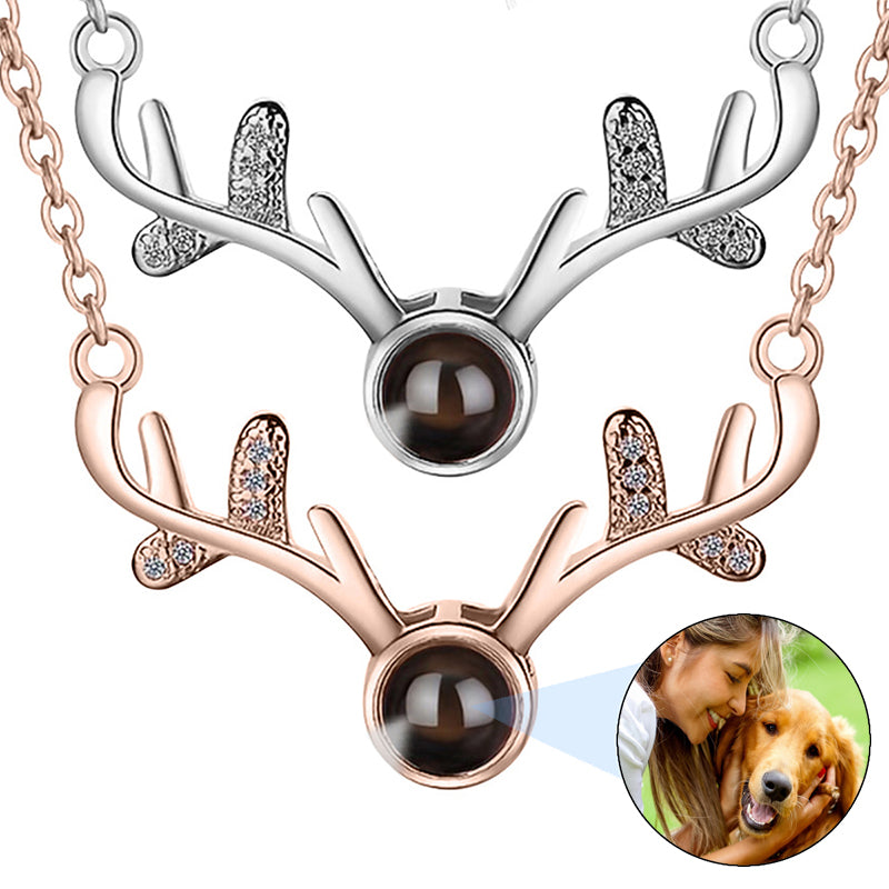 Flower Pendant Necklace, Personalized Floral Necklace, Custom Flowers Pendant, Tiny Initial Tags | Fill, Sterling Silver | LN227