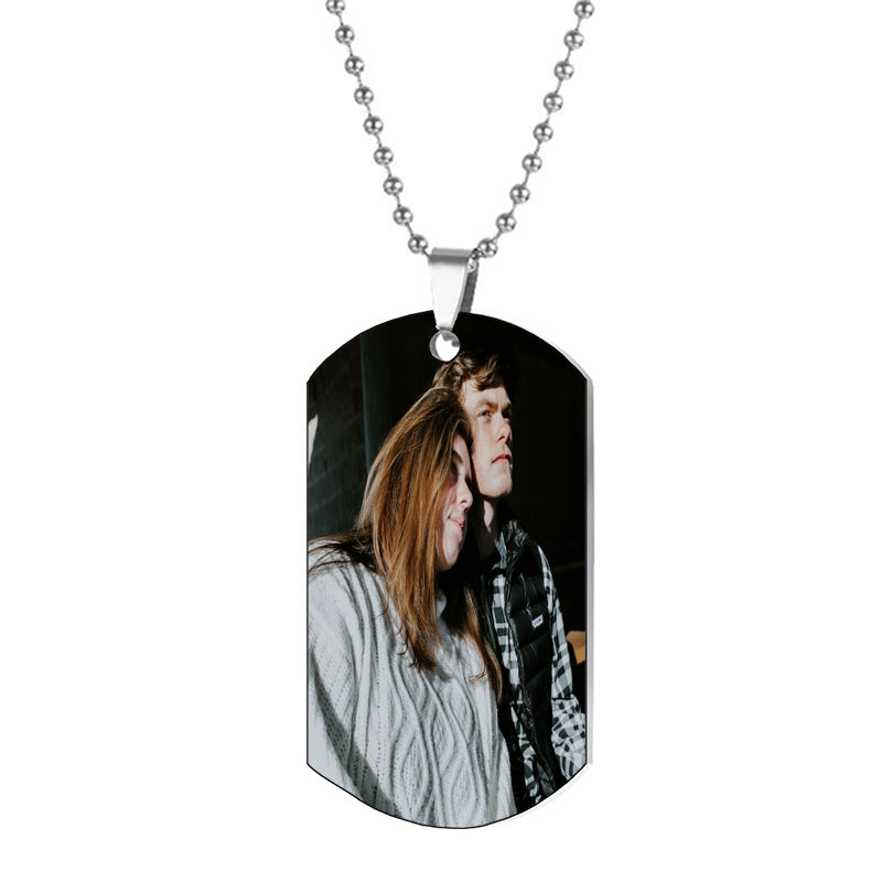 Custom Photo Pendant Necklace: Personalized Picture Jewelry