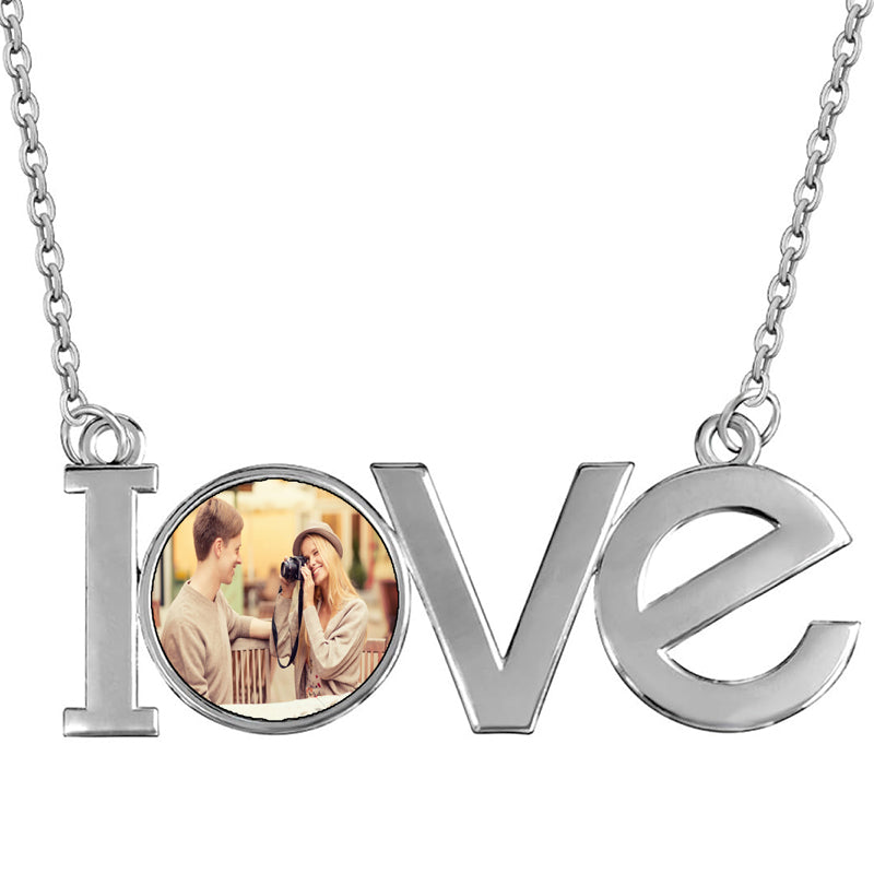 Personalized Photo Necklace for Women - Birthday, Valentine's Everyday & Party Durable Chain Keepsake Present, Necklace, Classic Pendant Design