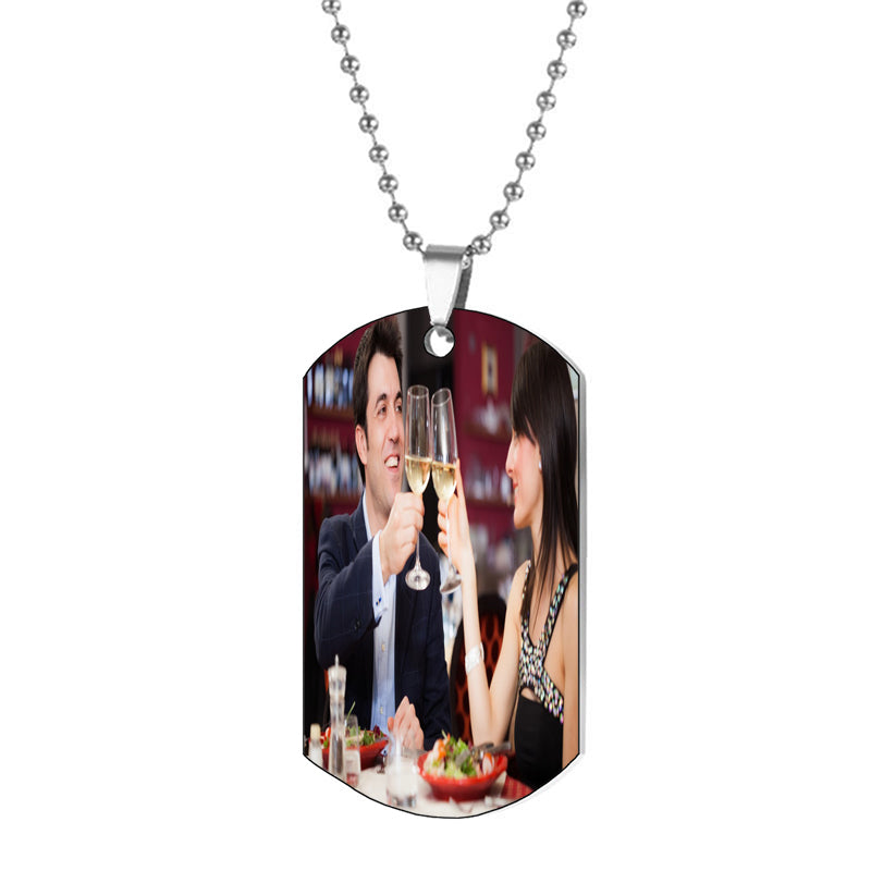 Solid Name Necklace: Personalized Jewelry Gift , Christmas Gifts , Black Friday Sale