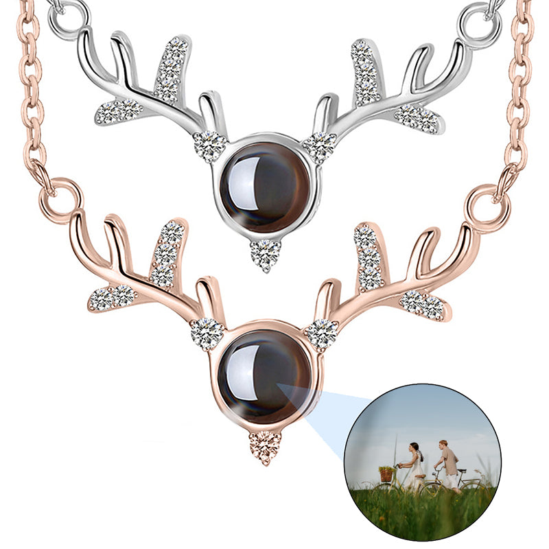 Custom 3D Bar Projection Necklace ? Personalized Photo Necklace ? Personalized Vertical Bar Necklace ? Christmas Gift for Him ? Gift for Dad