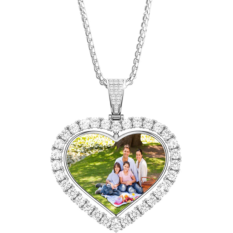 Sterling Silver Dog Memorial Name Necklace: Custom Pet Silhouette