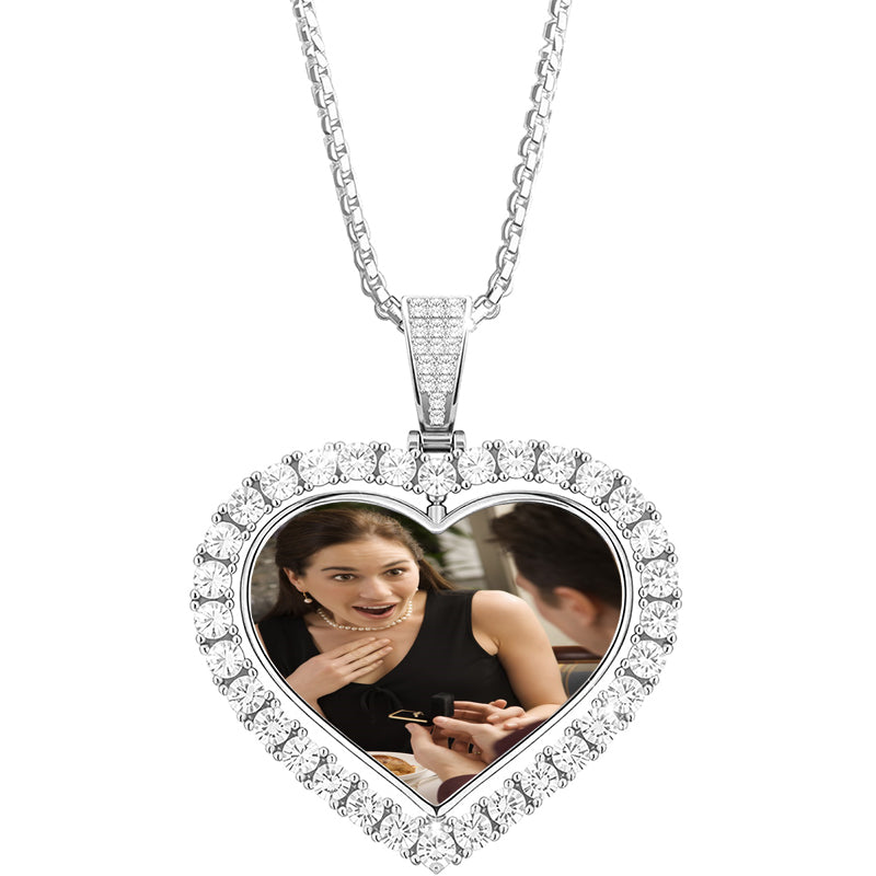 Sterling Silver Interlocking Initial Necklace: Personalized Double Letter Pendant