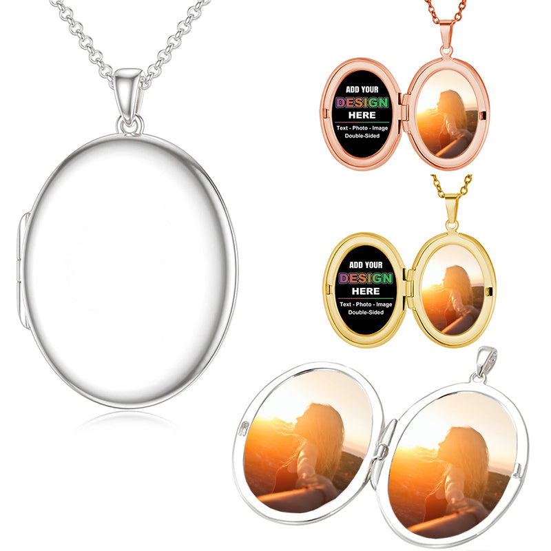 Custom Photo Necklace Men's Pendant Necklace Picture Necklace Engraved Necklace For Men Portrait Necklace Personalized Jewelry