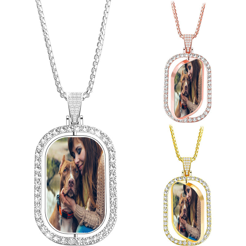 Western Initial Necklace ¨C 925 Sterling Silver Belt Buckle Pendant with Genuine Kingman Turquoise, 19-Inch Chain, Vintage Cowboy Style Personalized Jewelry