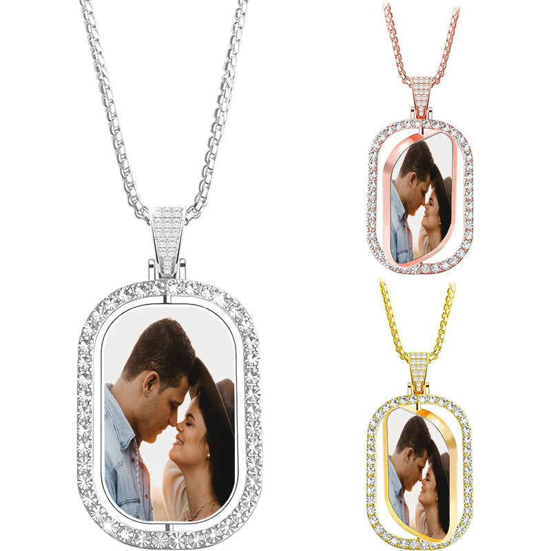 Dainty Filled Name Necklace: Personalized Jewelry Gift