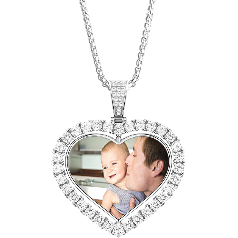 Custom Name Bamboo Hoop Earrings & Necklace Set: Personalized Bling Nameplate Jewelry Gift