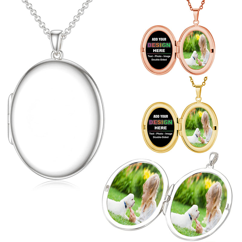 Granddaughter Gift Necklace Personalized Pendant with Custom Engraving from Grandma or Grandpa