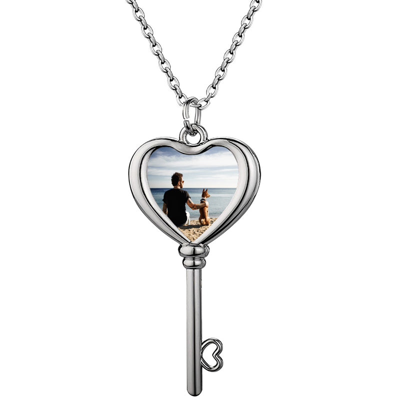Personalized Bubble Projection Necklace ? Customized Photo Projection Necklace ? Memorial Pendant ? Picture Inside Jewelry ? Christmas Gift