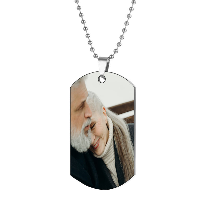 Emilia Personalized Charm Necklace ? , Silver or Rose - Names Birthdays Dates Kids Initials - Gift for Mom, Grandma, Sister, Aunt