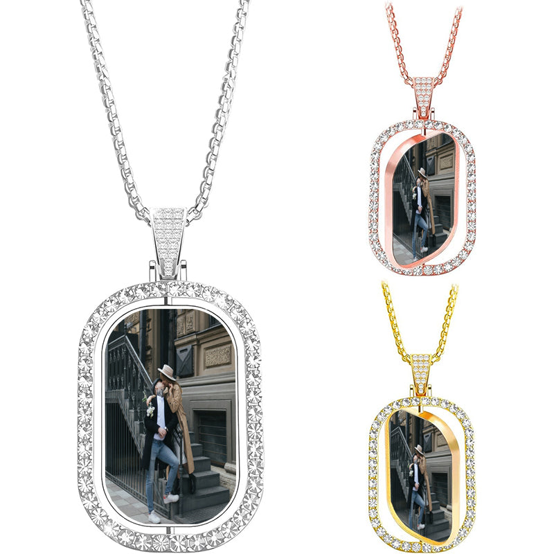 Custom Name Necklace Personalized Heart Necklace 925 Sterling Silver Necklace Customized Name Plated Necklace Mothers Day Gifts for Her