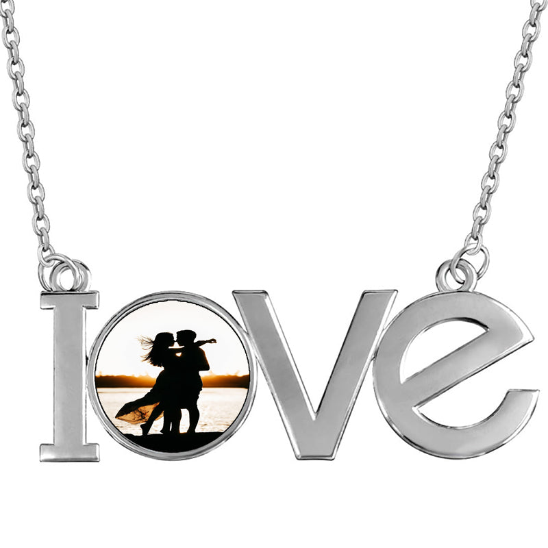 Personalized Initial Necklace with Heart Birthstone, Custom Letter Necklace, Dainty Birthstone Necklace, Gift for Her, Christmas Gift