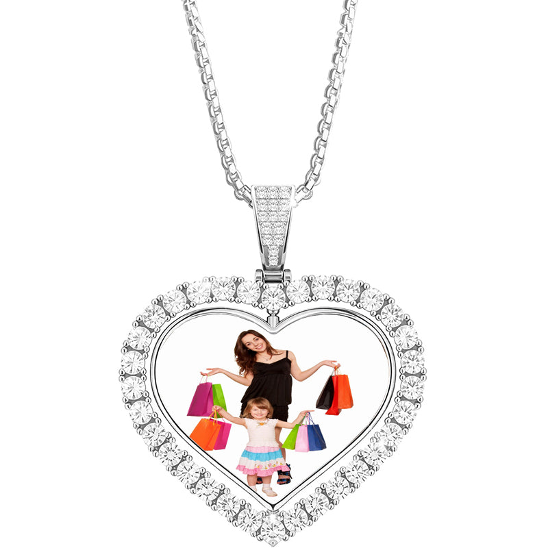 Personalized Photo Charm, Picture Pendant, Tarnish Free Stainless Steel Custom Picture Charm, Add Your Picture