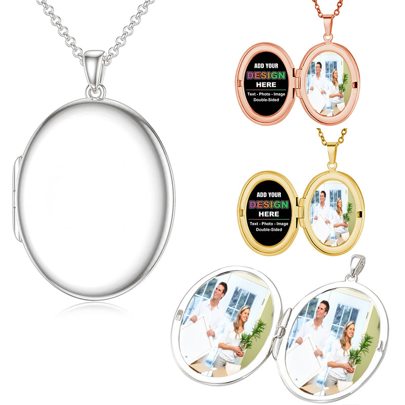 Personalized Picture Necklace for Boyfriend, Memorial Photo Pendant Necklace For Men,Remembrance Gifts,Valentines Gifts,Wedding Gift