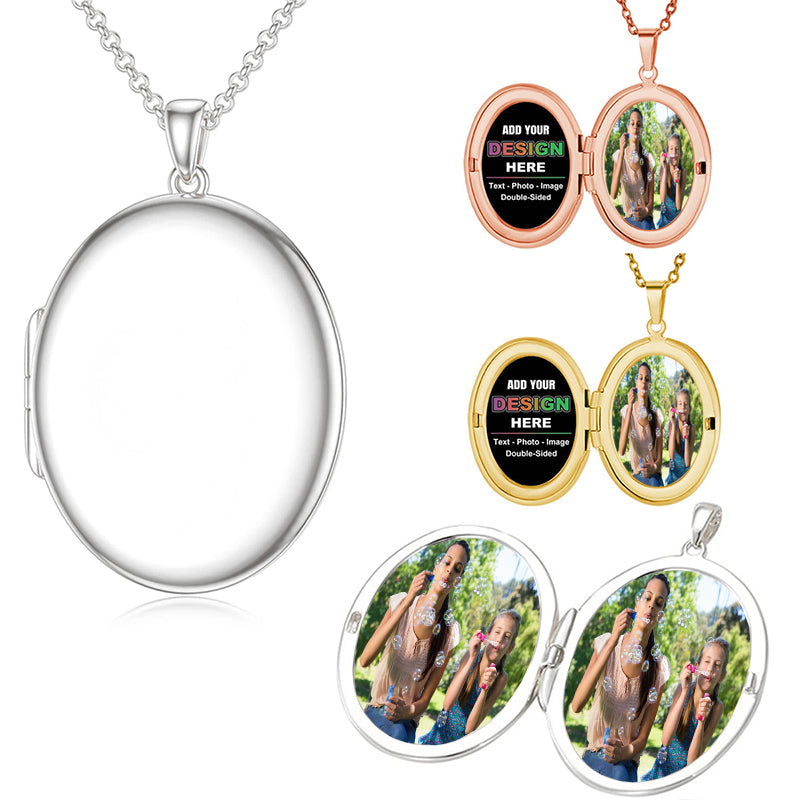 Solid Personalized Name Necklace, Nameplate Necklace, Custom Gift for Her, Custom Name Necklace, Mother's Day Gift, Christmas Gift