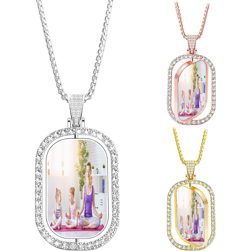 Stainless Steel Pendant Cabochon Settings Heart Square Teardrop Flat Round Oval Rectangle Blank Bezel Trays Base Pendant with Glass Cabochons for DIY Earrings Necklace Jewelry