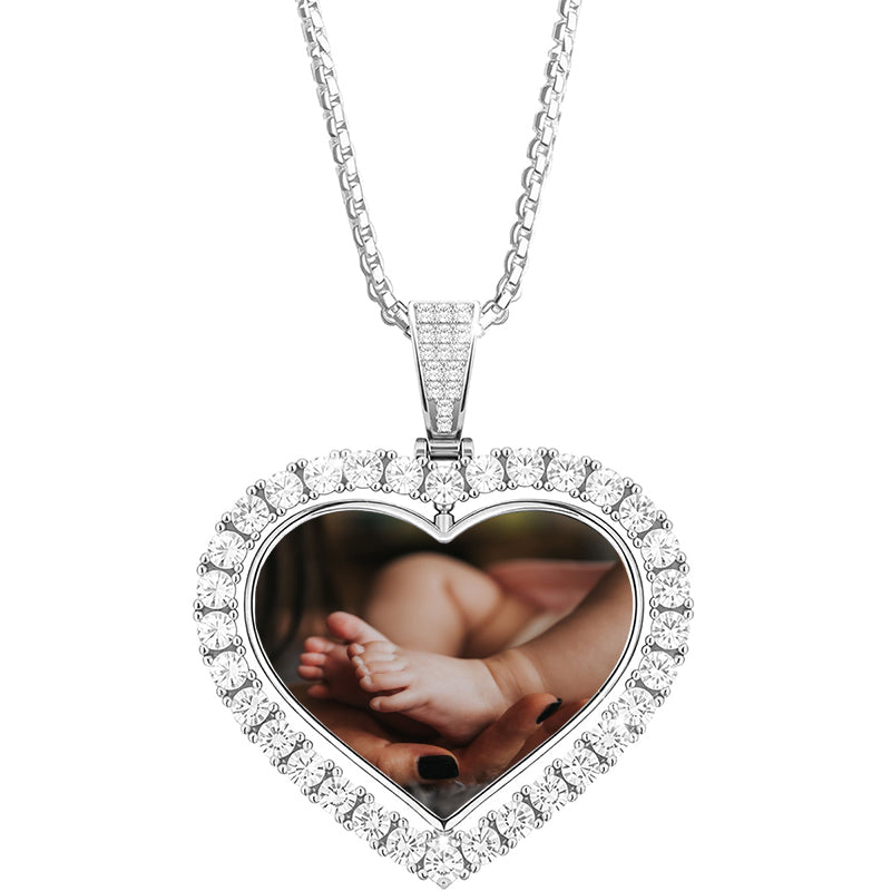 Custom Relief Portrait Pendant | Solid Brass, Cut-to-Shape Design | Handcrafted from Your Photo