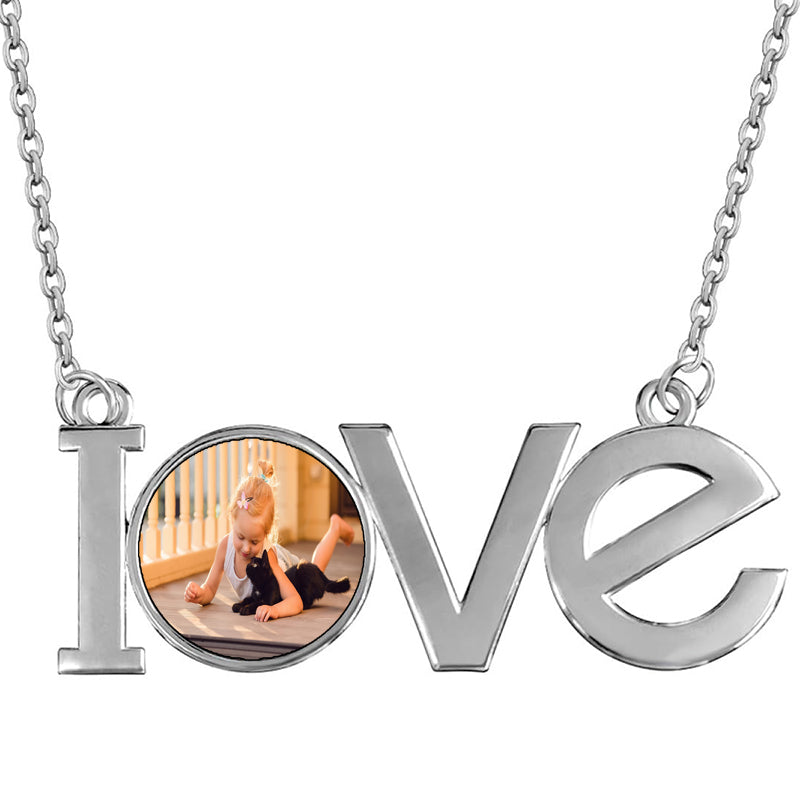 Solid Bar Necklace: Personalized Roman Numeral Nameplate