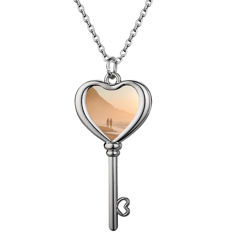 Custom men's necklace with initial, anniversary gift, gift for him, Christmas gifts, husband gift, engraved necklace, coordinate necklace