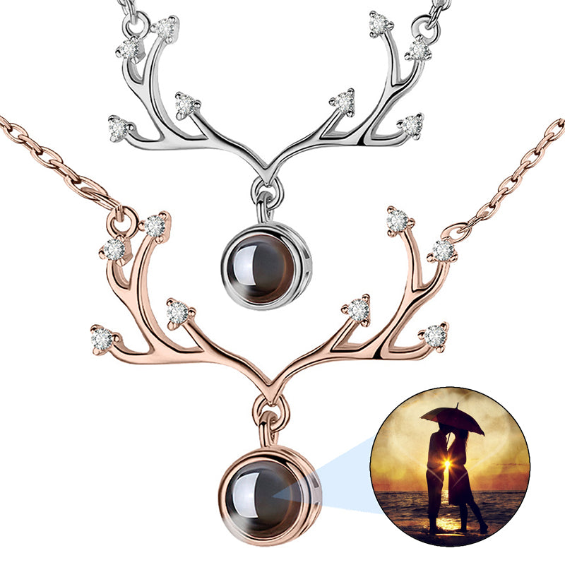 Dainty Combined Birth Month Flower Bouquet Necklace Custom Birthflower Necklace Engraved Necklace Mother's Day Gift May Birthflower Necklace