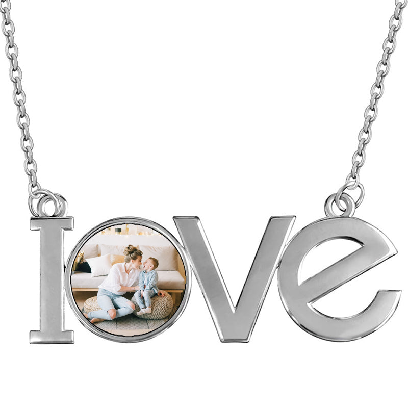 Personalized Name Necklace Custom Plated Nameplate Pendant Necklace Customized Name Jewelry Birthday for Women Mother Mom