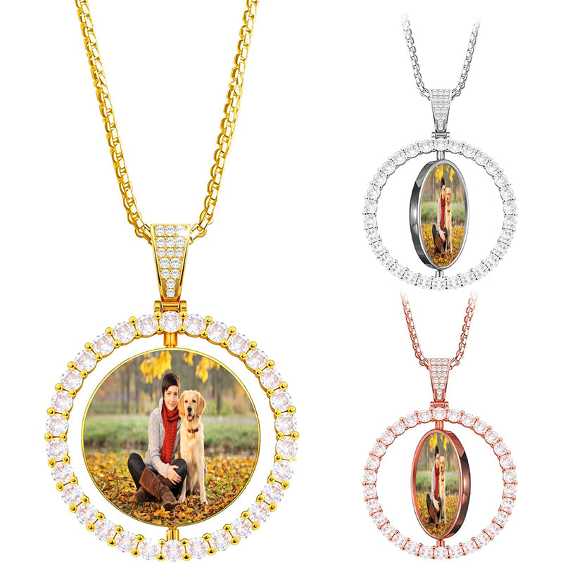 Custom Engraved Bar Necklace: Secret Message Stainless Steel Pendant