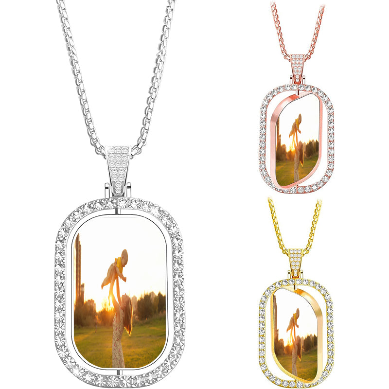 Personalized Locket Necklace With Photo - Silver or Locket Necklace with Photo - Locket Necklace With Photo Inside - Heart Locket