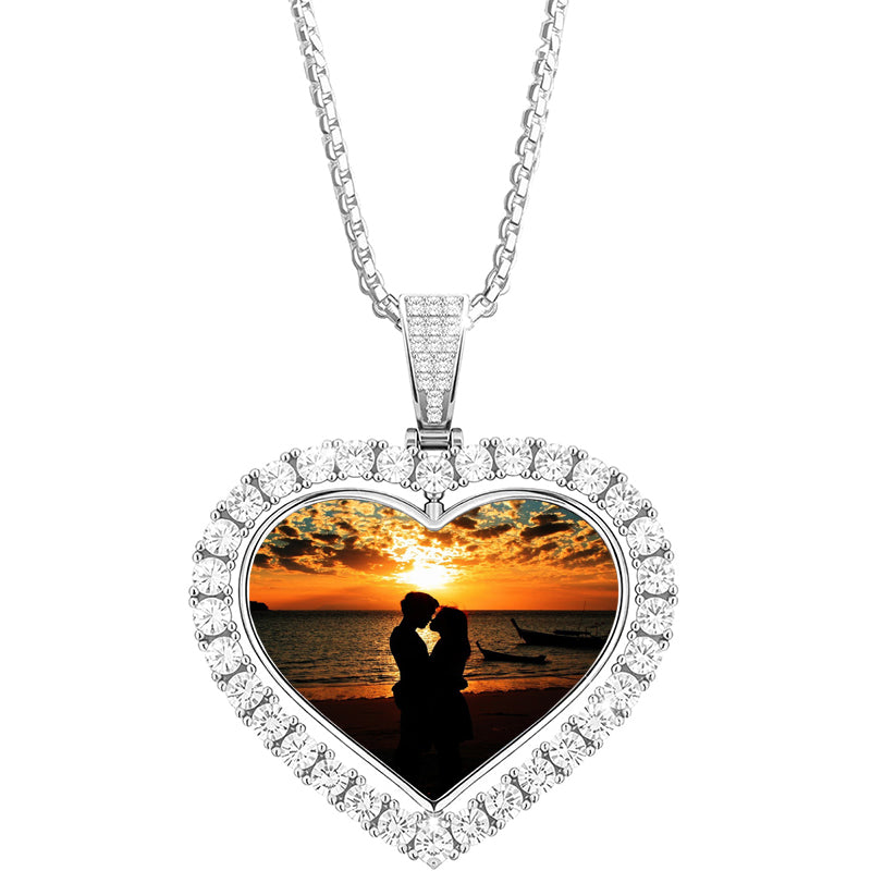 Personalized Long Distance Necklace: Custom State or Country Engraved Pendant, Gift for Relationship, Mom