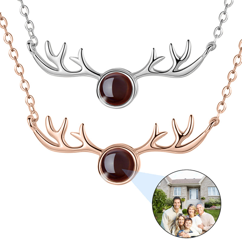 Silver Photo Locket Necklace Memorial Necklace for Loss of Loved One with Picture Heart Pendant Layered Necklaces for Women I Love You Gifts for Him Her Mom Dad Custom Necklace