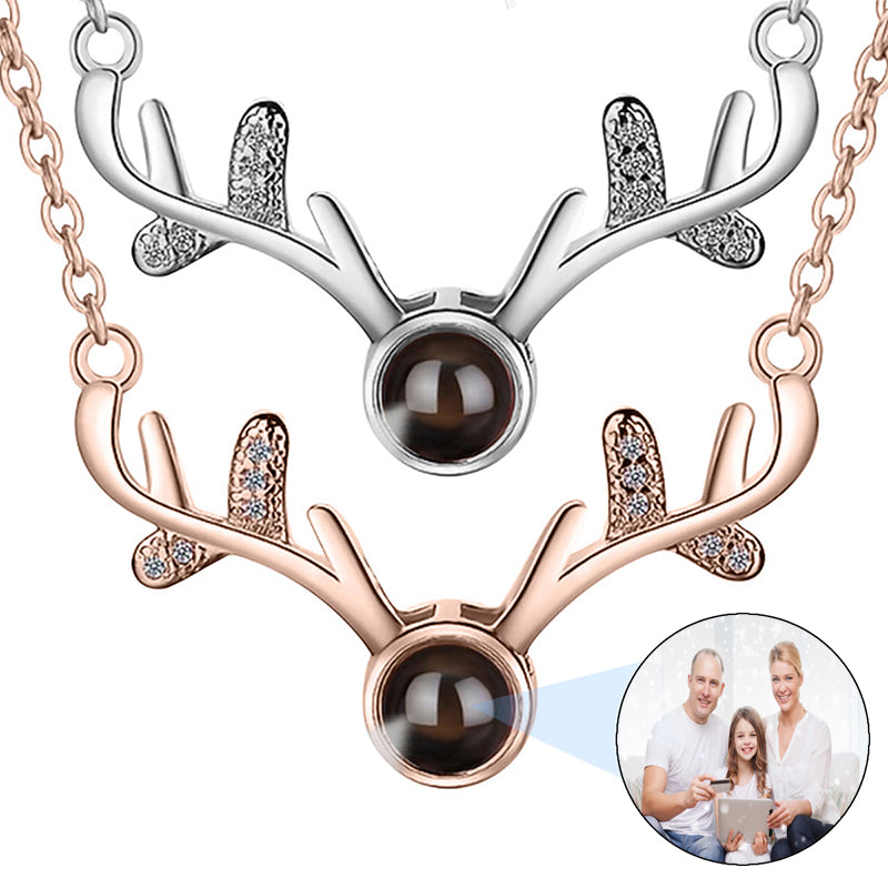 Locket Necklace with Photo, Custom Engraved Bouquet Locket, Memorial Gift for Grandma, Christmas Gift for Mom, Personalized Gift for Her