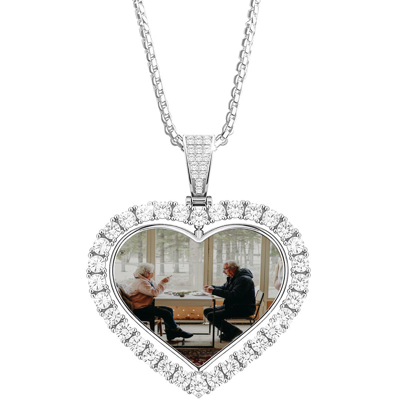 Personalized Photo Pendant Necklace: Custom Picture Charm