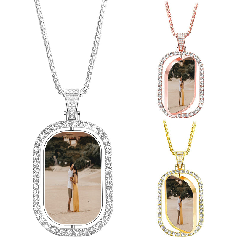 Heart Mood Locket Necklace for Girls Kids Locket Color Changing Necklace Stainless Steel Temperature Sensing Mood Heart Shape Photo Pendant Birthday Valentines Gift