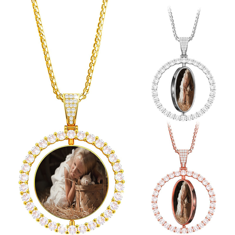 Custom Cross Luxe Script Name Necklace in or Silver, Personalized Name Jewelry, Made to Order Faith Necklace, Christian Gift for Her