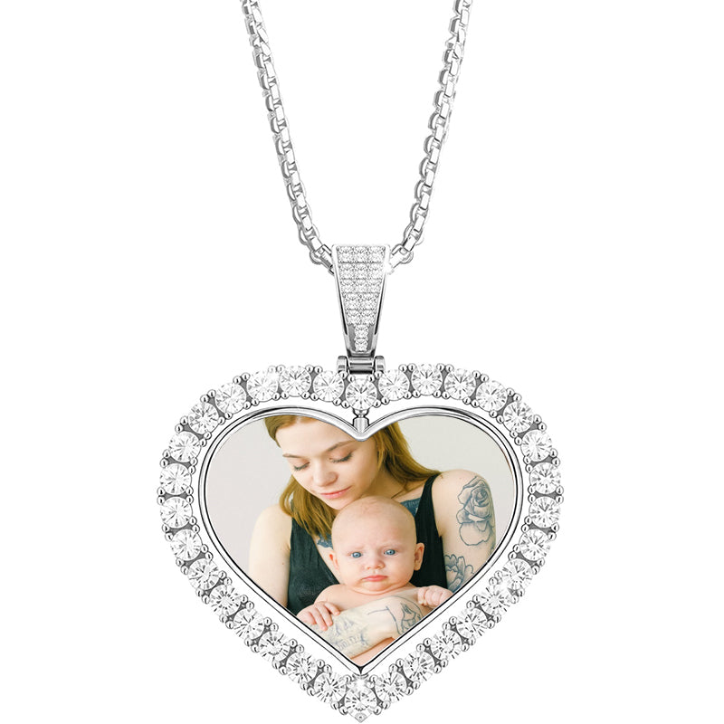 Projection Picture Necklace, Custom Photo Necklace,Personalized Projection Necklace,Memorial Gift, Best Friend Gift for Her, Mothers DayGift
