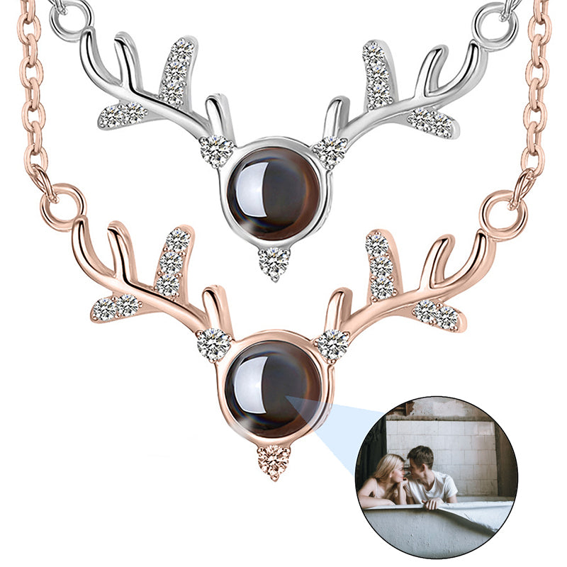 Custom Photo Necklace with Cross - Personalized Photo & Text Necklace, Men's Memorial Dog Tag Necklace, Best Gifts for Him,Father's Day Gift