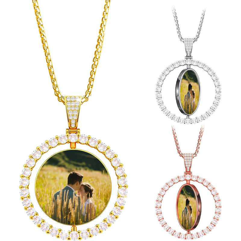 Solid Personalized Name Necklace: Custom Family Jewelry