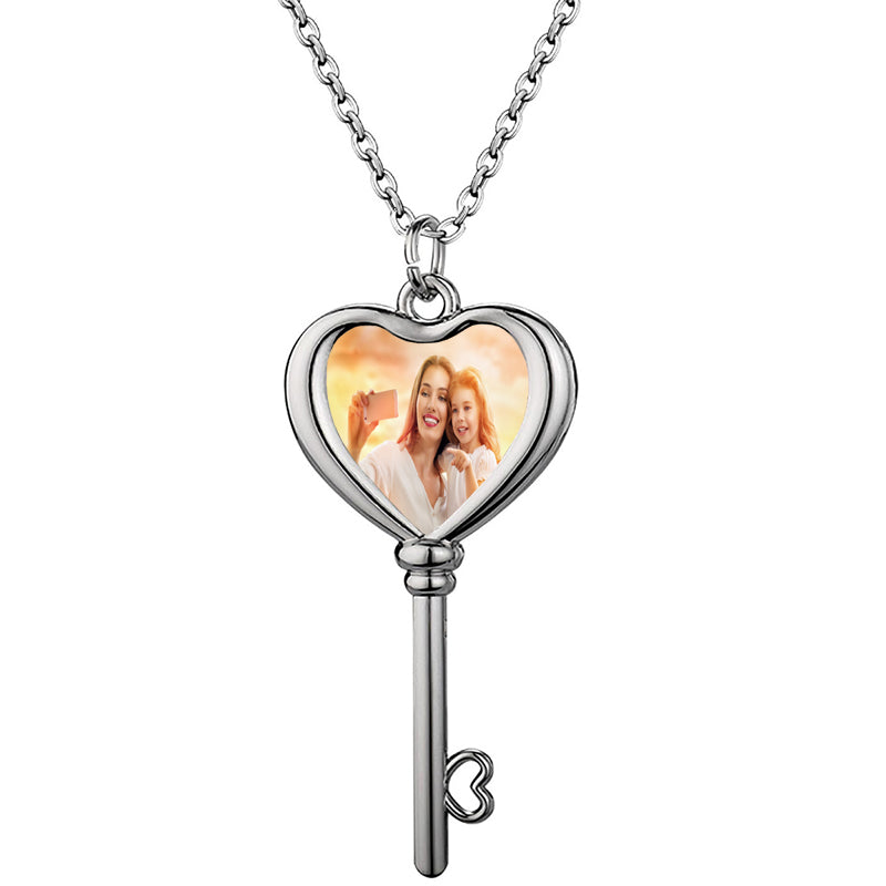 Men¡¯s Custom Photo Locket Necklace, Engraved Dog Tag Pendant, Necklace for Boyfriend Husband, Anniversary Gift for Him, Men¡®s Jewelry Gift